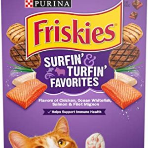 Friskies Surfin and Turfin Favorites Adult Dry Cat Food 459 grams